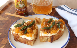 Butternut Squash Burrata Toast