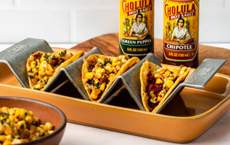Soyrizo and Esquites Tacos