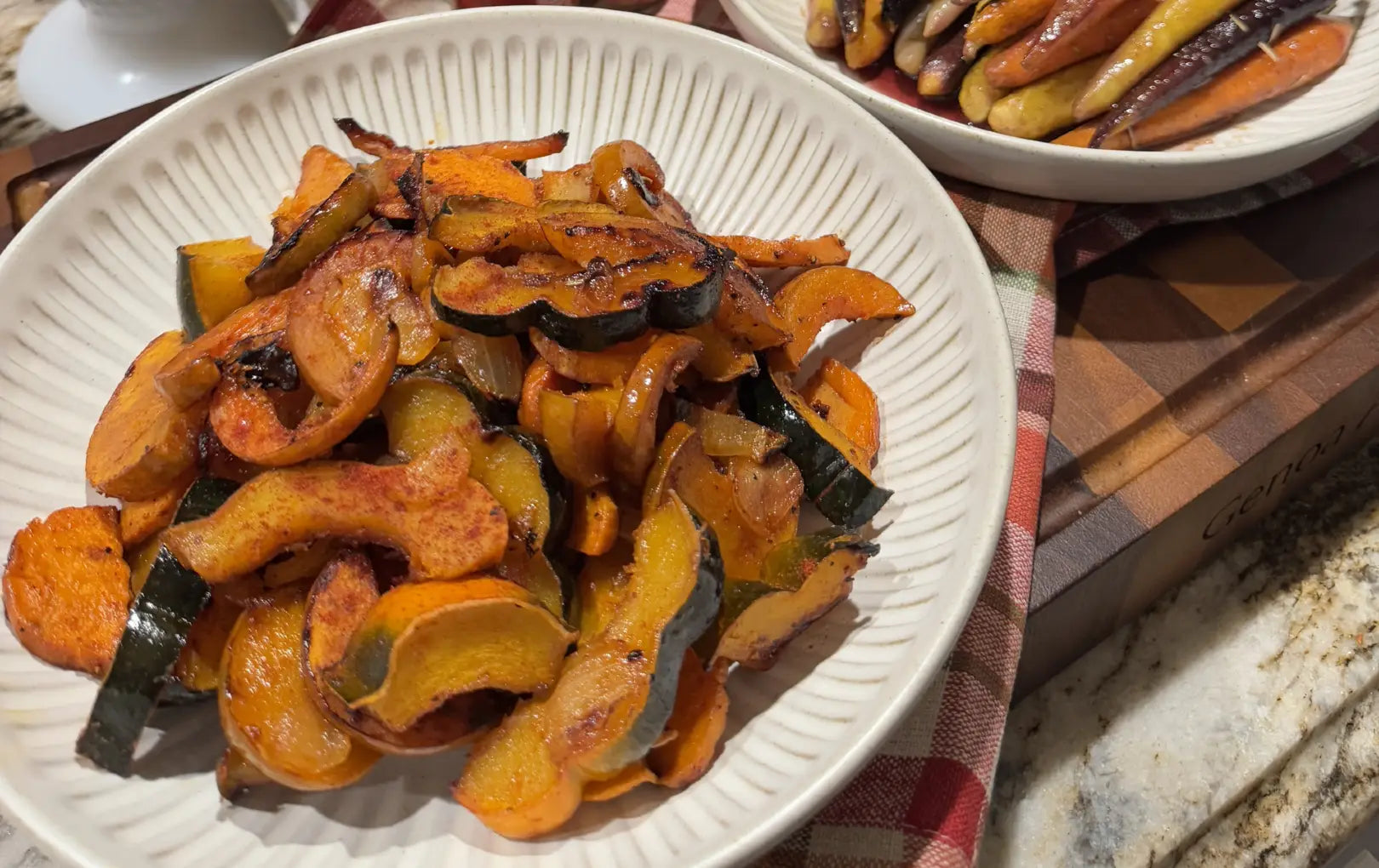Honey and Paprika Roasted Fall Vegetables