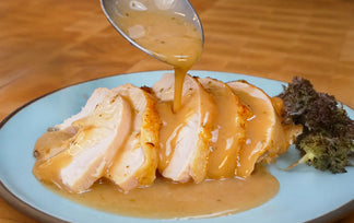 Rosemary and Garlic Brined Turkey Breast