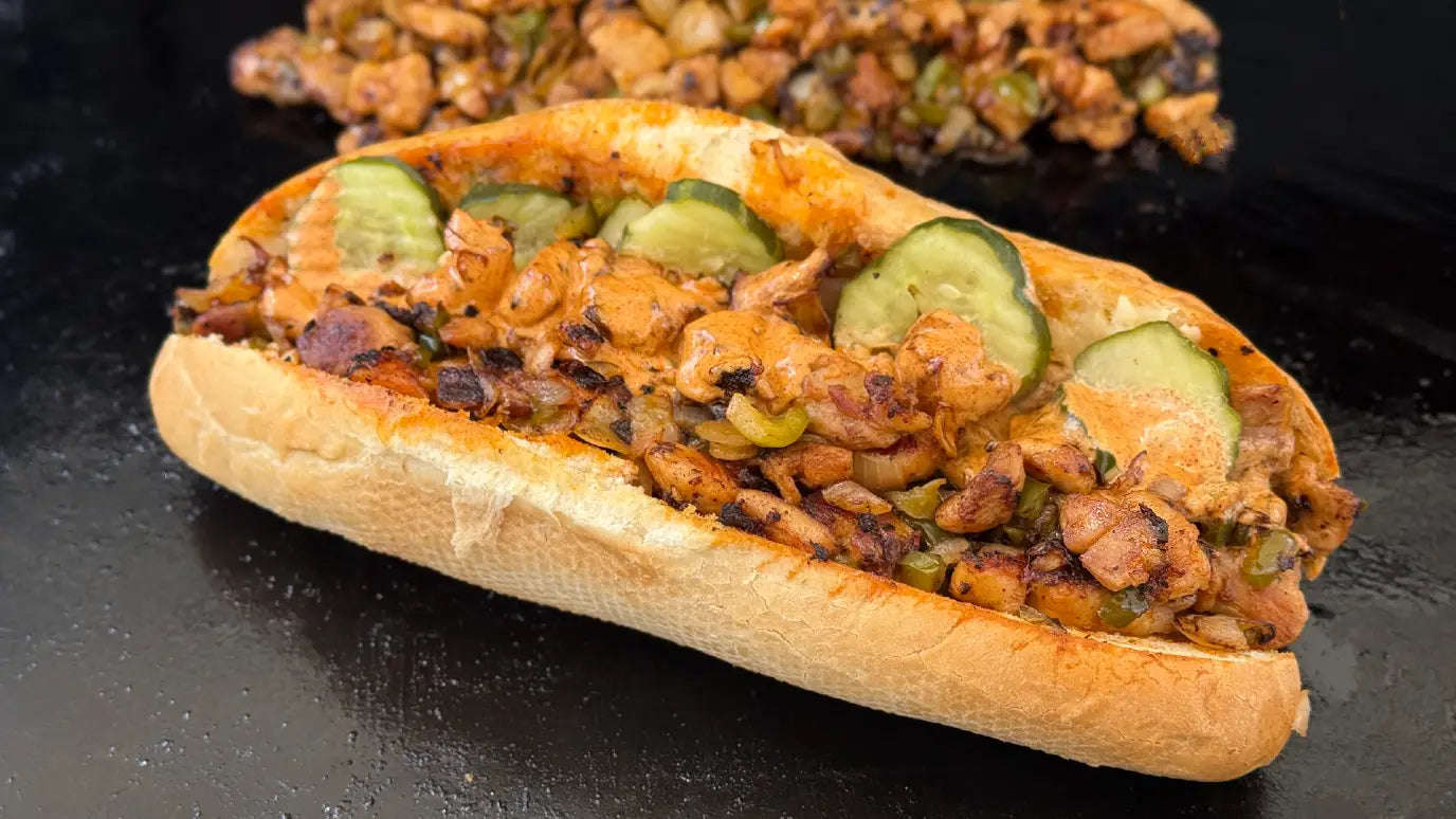 Nashville Hot Chicken Cheesesteaks