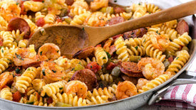 Shrimp and Sausage Pastalaya