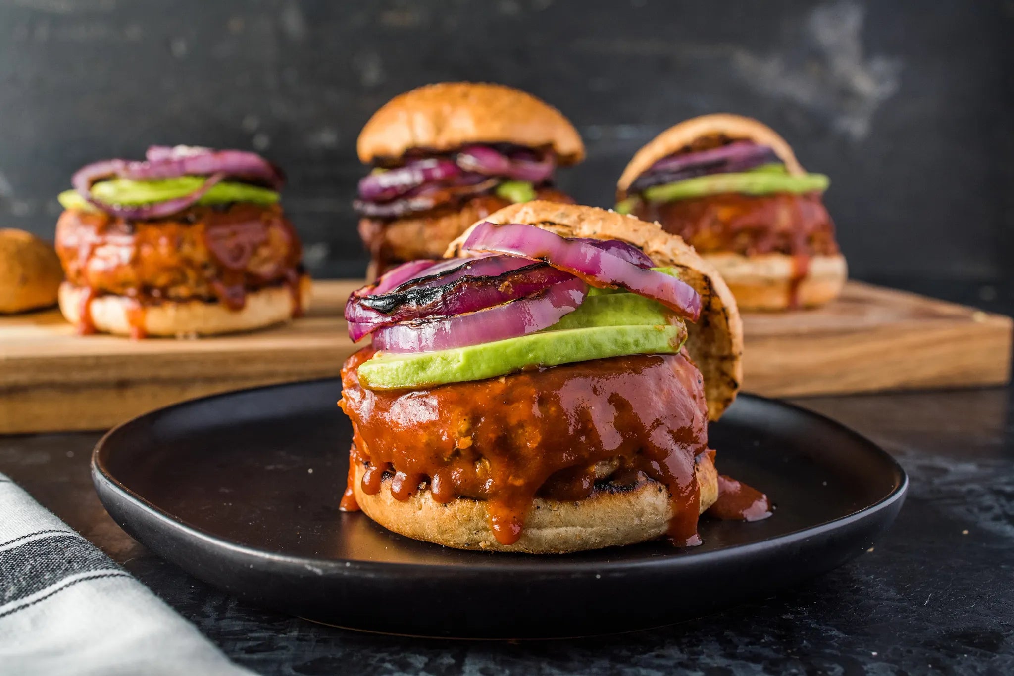 Bar-B-Q Turkey Burgers