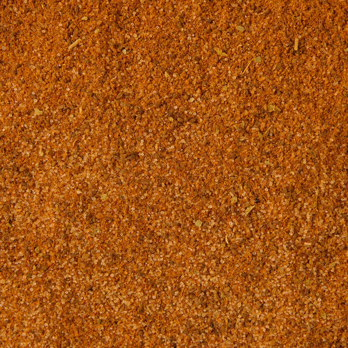 A close-up of a mixture of spices.