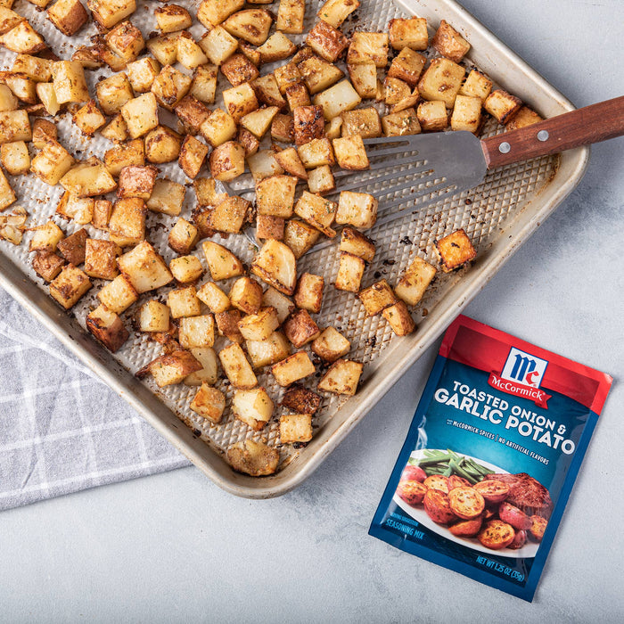 McCormick® Toasted Onion & Garlic Potato Seasoning, 1.25 oz (6-Pack)