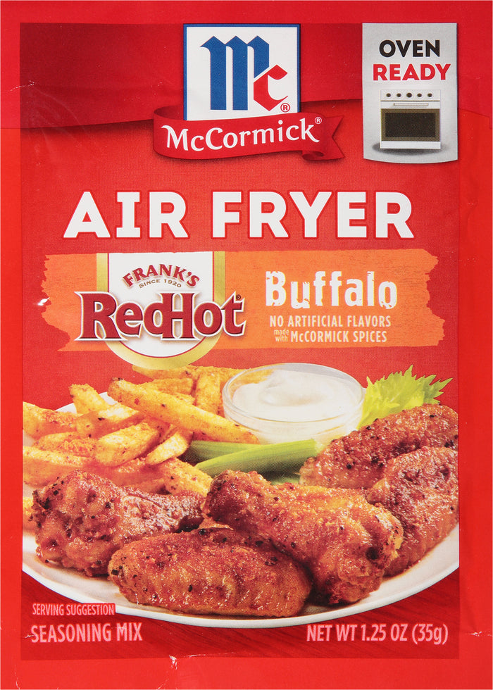 McCormick® Air Fryer Buffalo Seasoning Mix, 1.25 oz (6-Pack)