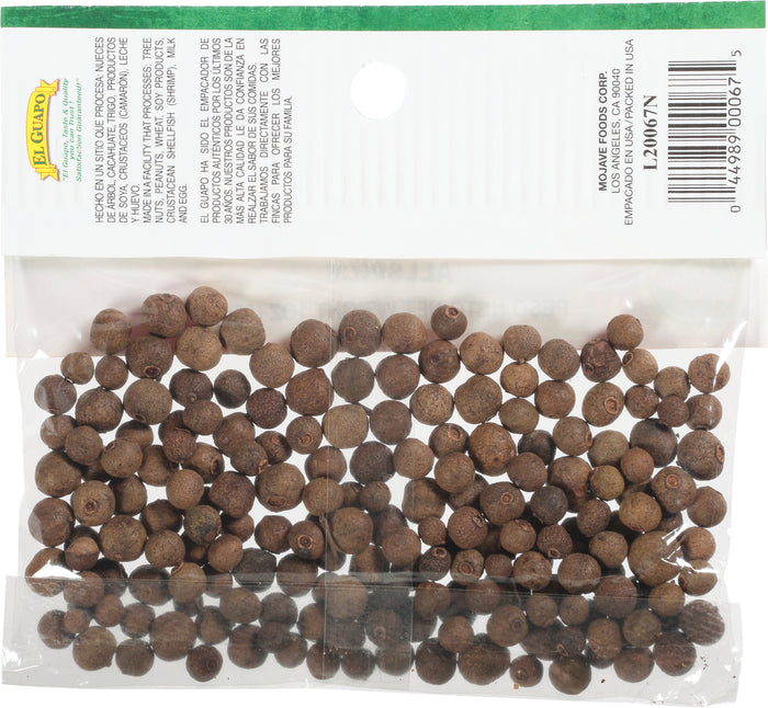 El Guapo® Whole Allspice (Pimienta Dulce Entera), 1 oz