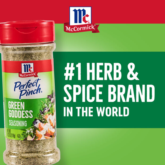 McCormick® Perfect Pinch® Green Goddess Seasoning, 4.23 oz