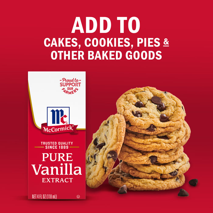 McCormick® All Natural Pure Vanilla Extract, 4 fl oz