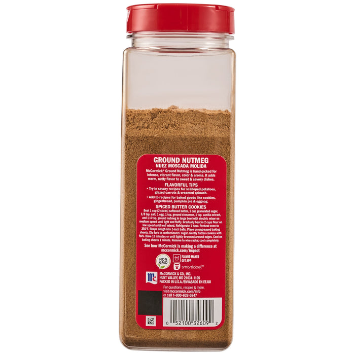 McCormick® Ground Nutmeg, 1 lb