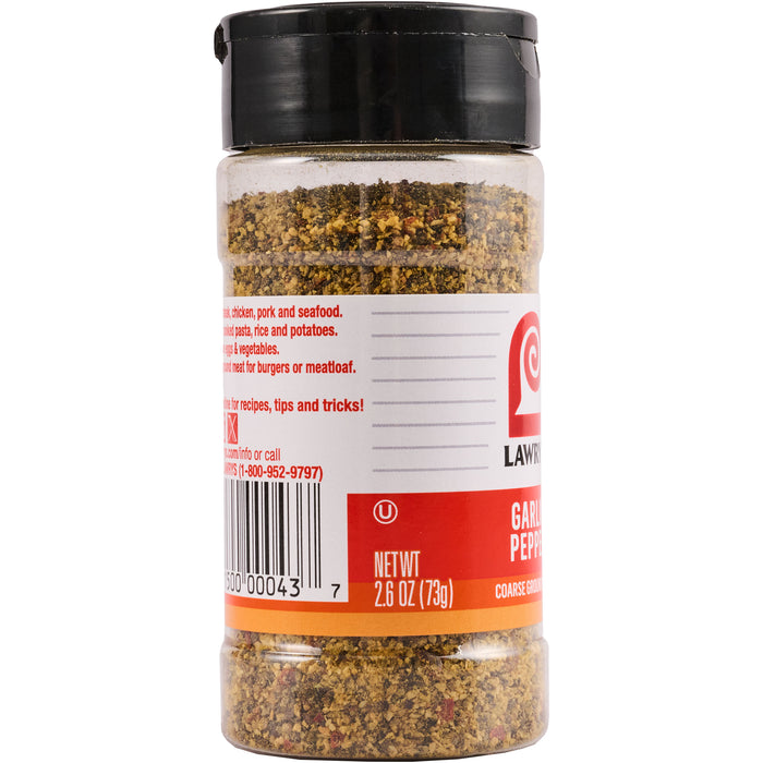 Lawry's® Garlic Pepper, 2.6 oz