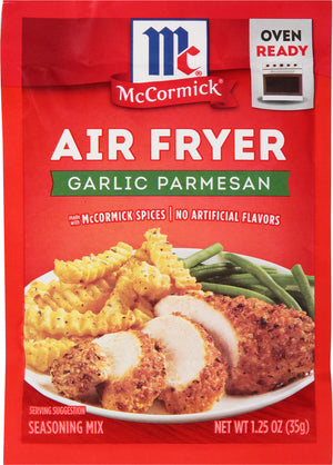 McCormick® Air Fryer Garlic Parmesan Seasoning Mix, 1.25 oz (6-Pack)
