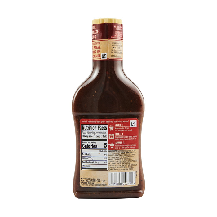 Lawry's® Steak & Chop Marinade, 12 fl oz