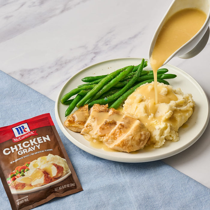 McCormick® Chicken Gravy Mix, 0.87 oz (6-Pack)