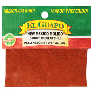 El Guapo® Ground New Mexico Chili Powder (Chile Nuevo Mexico Molido), 1 oz