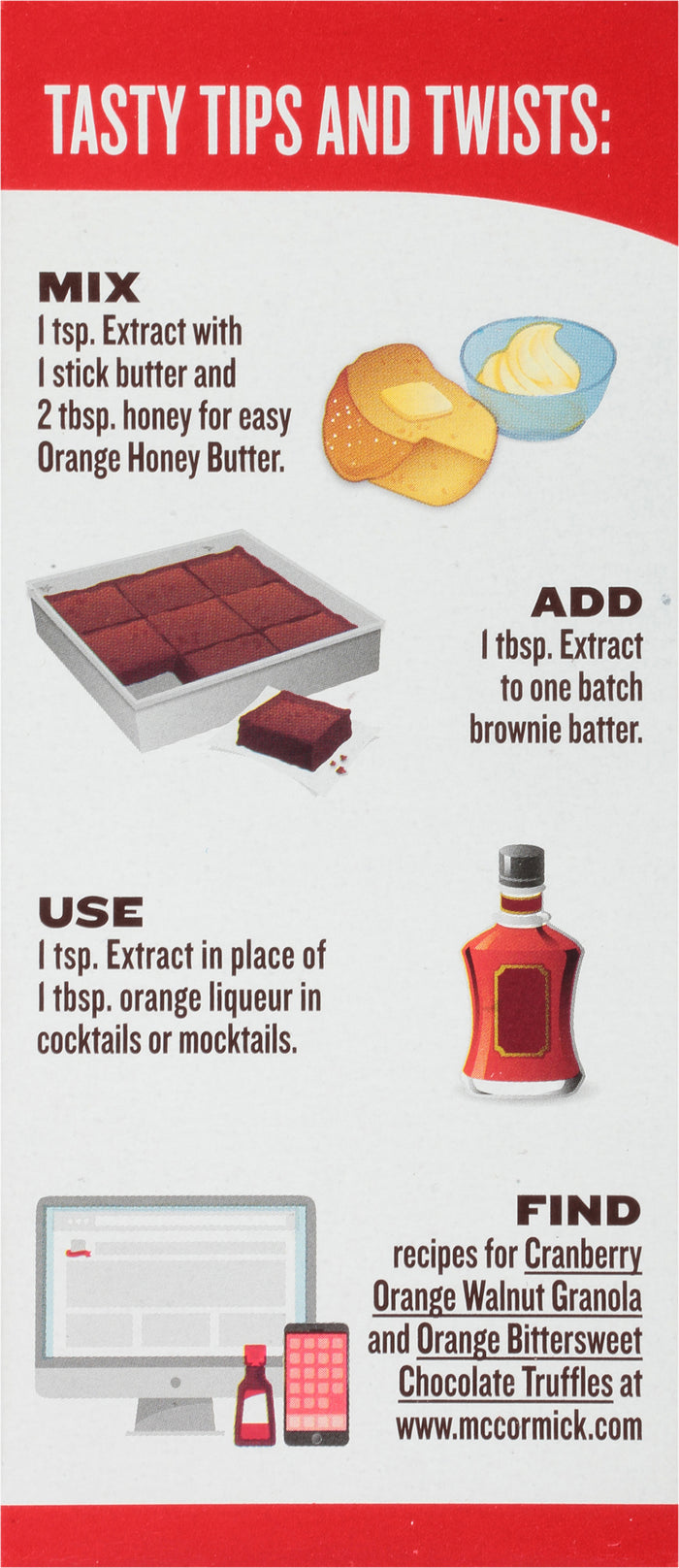 McCormick® Pure Orange Extract, 2 fl oz