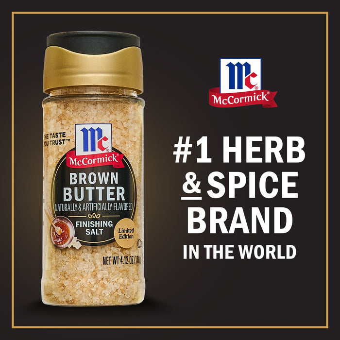 McCormick® Brown Butter Finishing Salt, 4.12 oz