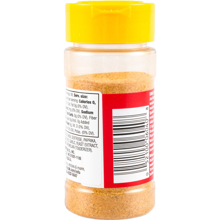 McCormick® Seasoned Meat Tenderizer, 3.12 oz
