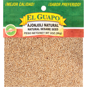 El Guapo® Whole Sesame Seed (Ajonjolí Entero), 2 oz