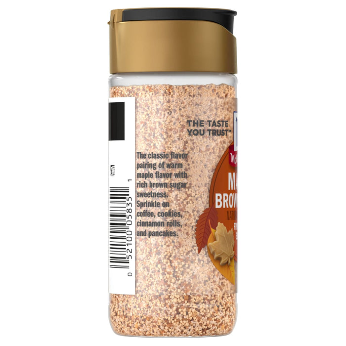 McCormick® Maple Brown Sugar Finishing Sugar, 3.09 oz