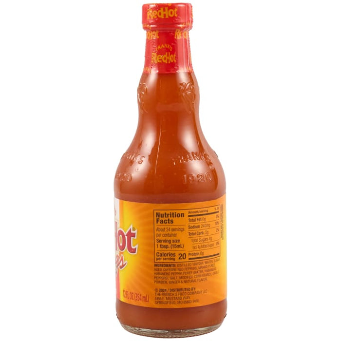 Frank's RedHot® Mango Habanero Wings Sauce, 12 fl oz