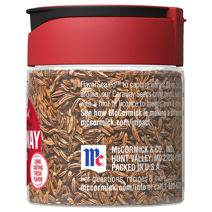 McCormick® Whole Caraway Seed, 0.9 oz