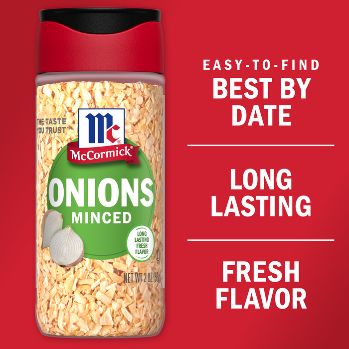 McCormick® Minced Onions, 2 oz