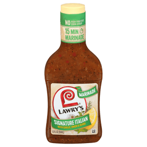 Lawry's® Signature Italian with Garlic, Onion & Herbs Marinade, 12 fl oz