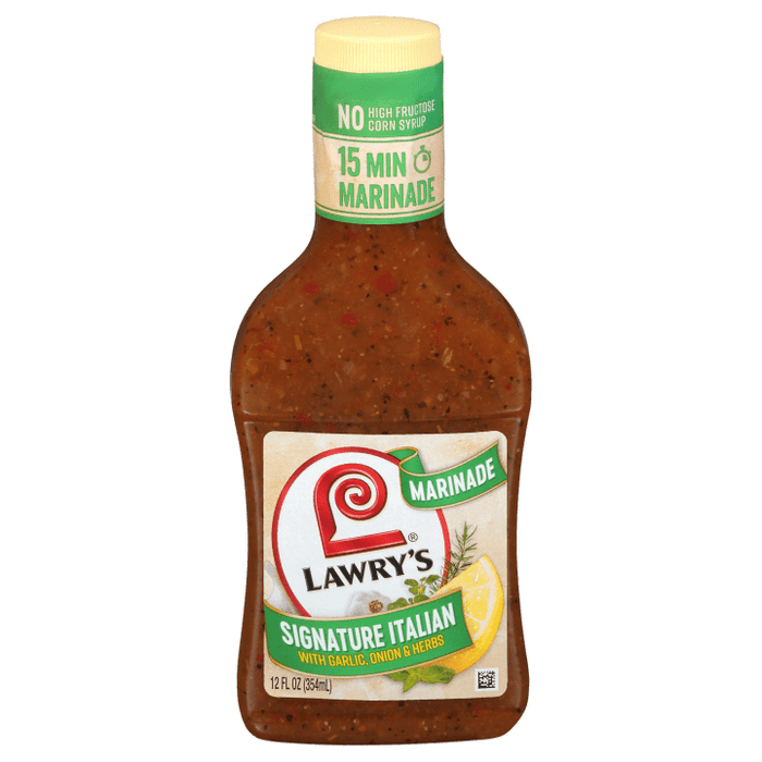 Lawry's® Signature Italian with Garlic, Onion & Herbs Marinade, 12 fl oz