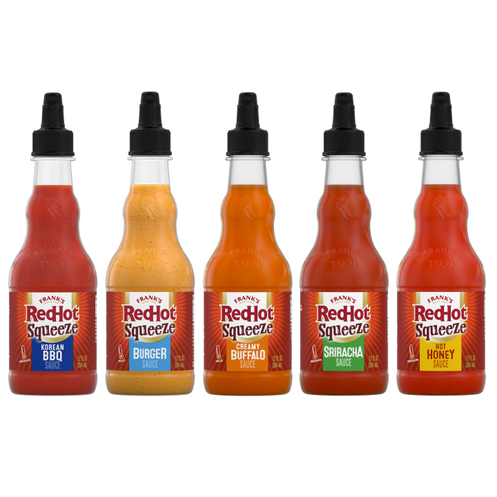 Frank’s RedHot® Squeeze Sauce Variety Pack, 5ct