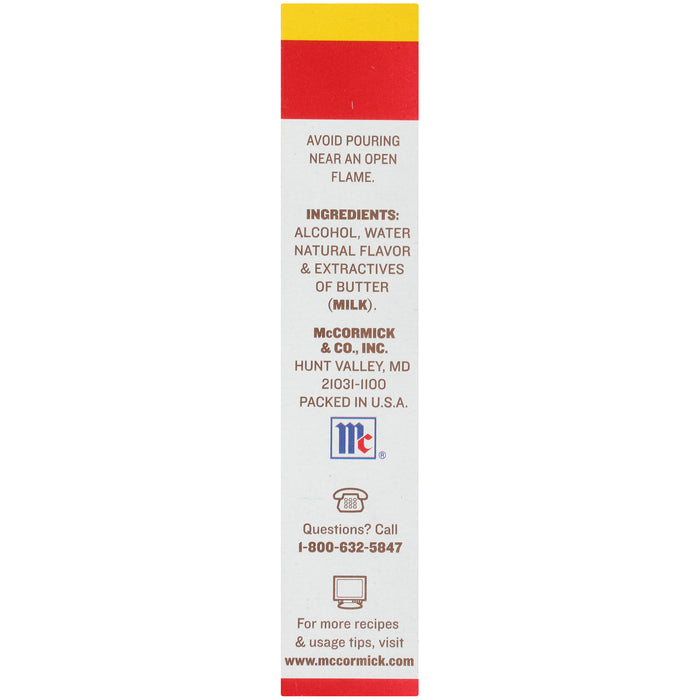 McCormick® Butter Extract, 2 fl oz