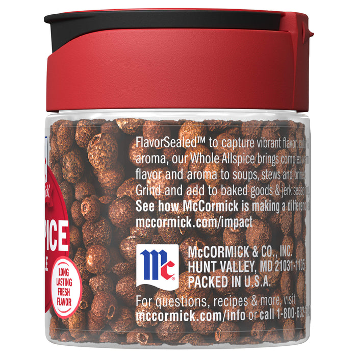 McCormick® Whole Allspice, 0.75 oz