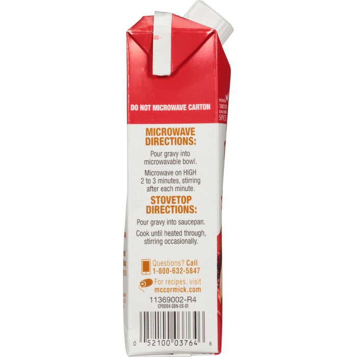 McCormick® Simply Better Turkey Gravy, 12 oz