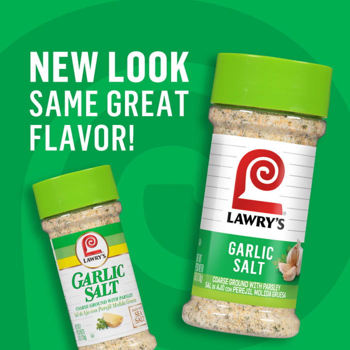Lawry's® Coarse Ground With Parsley Garlic Salt, 6 oz