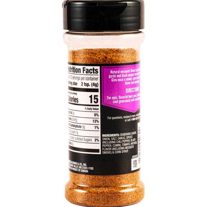 McCormick® Grill Mates® Mesquite Rub, 4.87 oz