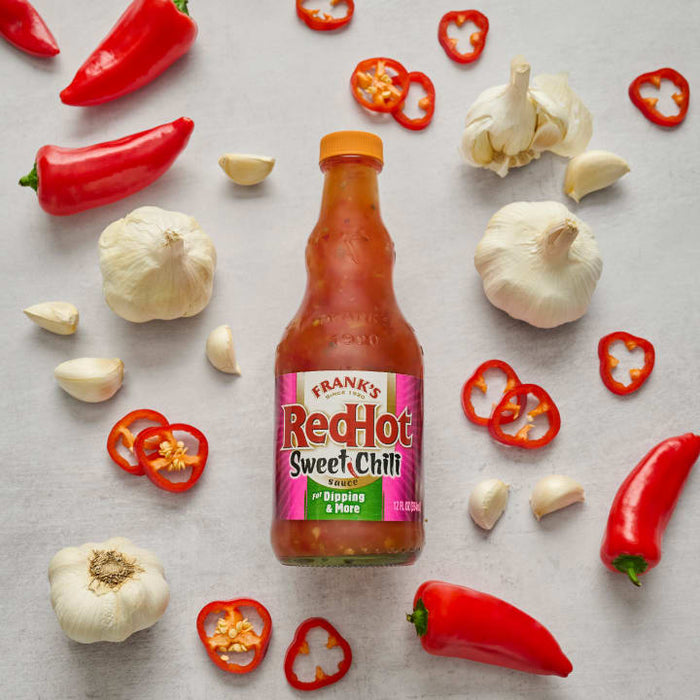 Frank's RedHot® Sweet Chili Hot Sauce, 12 fl oz (2-Pack)