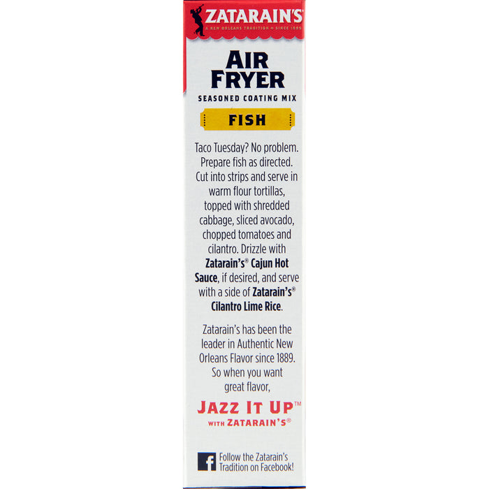 Zatarain's® Fish Air Fryer Seasoned Coating, 5 oz