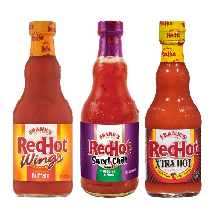 Frank’s RedHot® Party Time Wings Sauce Variety Pack