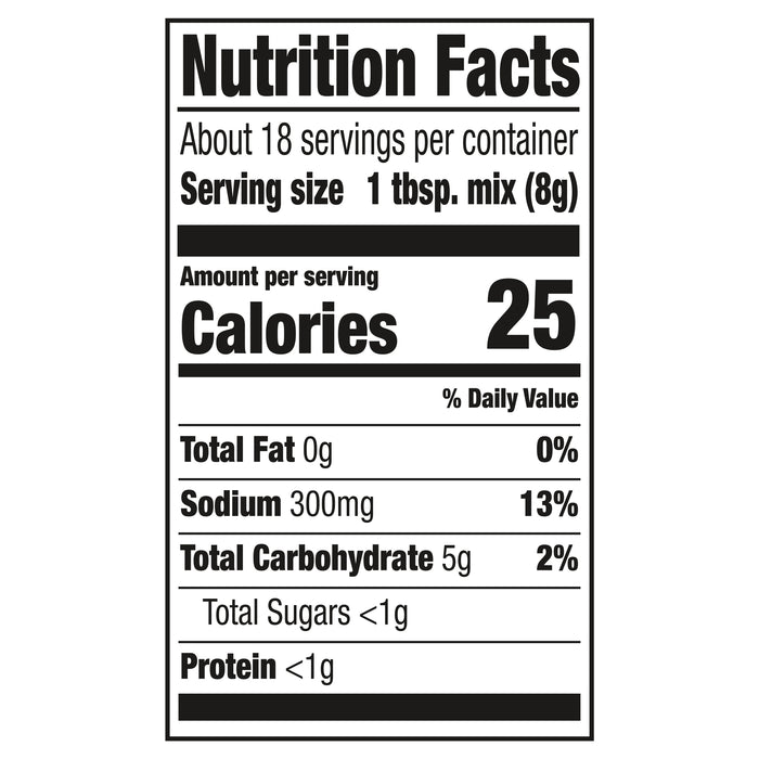 Lawry's® Crispy Chicken Seasoned Coatings Mix, 5 oz