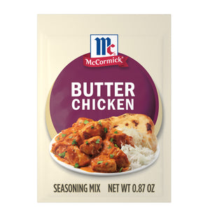 McCormick® Butter Chicken Seasoning Mix, 0.87 oz (6-Pack)