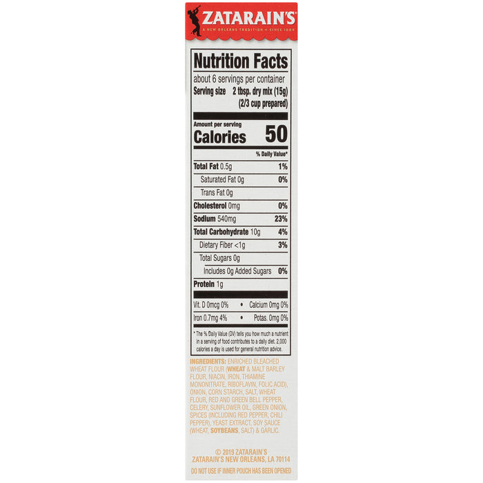 Zatarain's® Etouffee Base, 3.200 oz