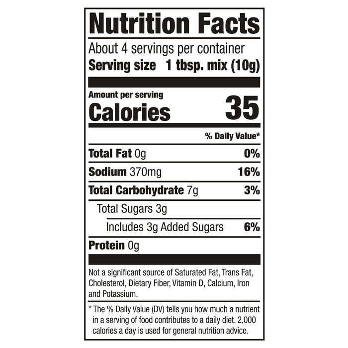 McCormick® Beef & Broccoli Seasoning Mix, 1.37 oz (6-Pack)