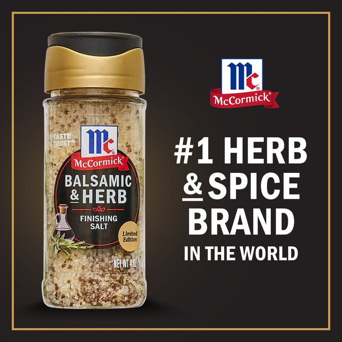 McCormick® Balsamic & Herb Finishing Salt, 4 oz