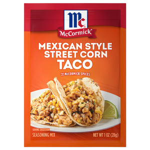 McCormick® Mexican Style Street Corn Taco Seasoning Mix, 1 oz