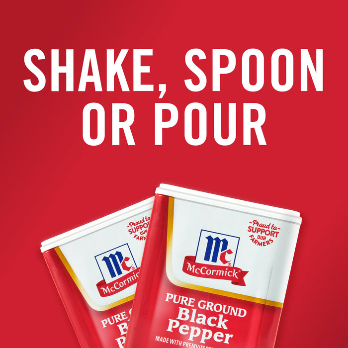 McCormick® Pure Ground Black Pepper, 3 oz