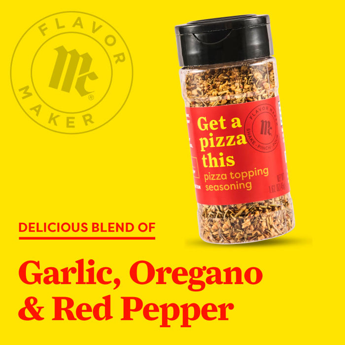 McCormick® Flavor Maker Pizza Topping Seasoning, 1.62 oz