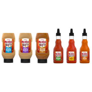 Frank's RedHot® Dip'n + Squeeze Sauce Variety Pack, 6ct