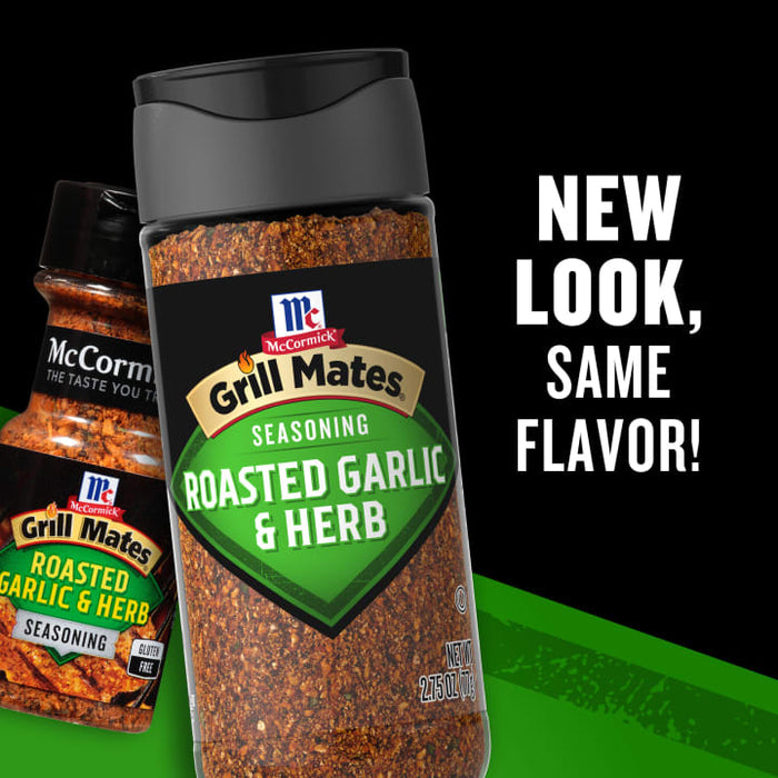 McCormick® Grill Mates® Roasted Garlic & Herb Seasoning, 2.75 oz