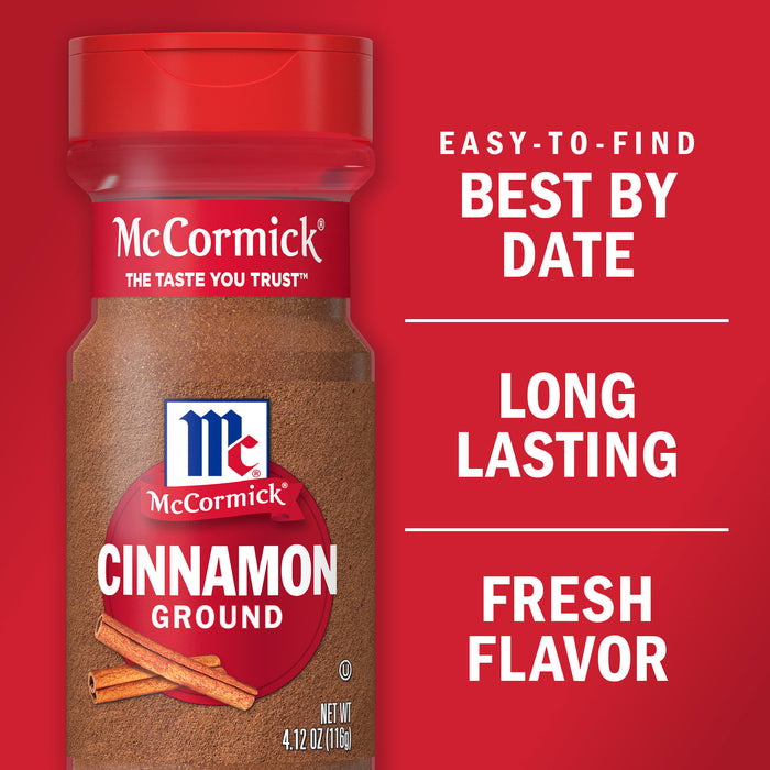 McCormick® Ground Cinnamon, 4.12 oz