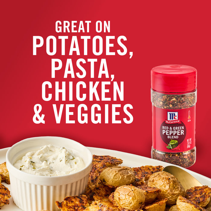 McCormick® Red & Green Pepper Blend Seasoning, 2.82 oz